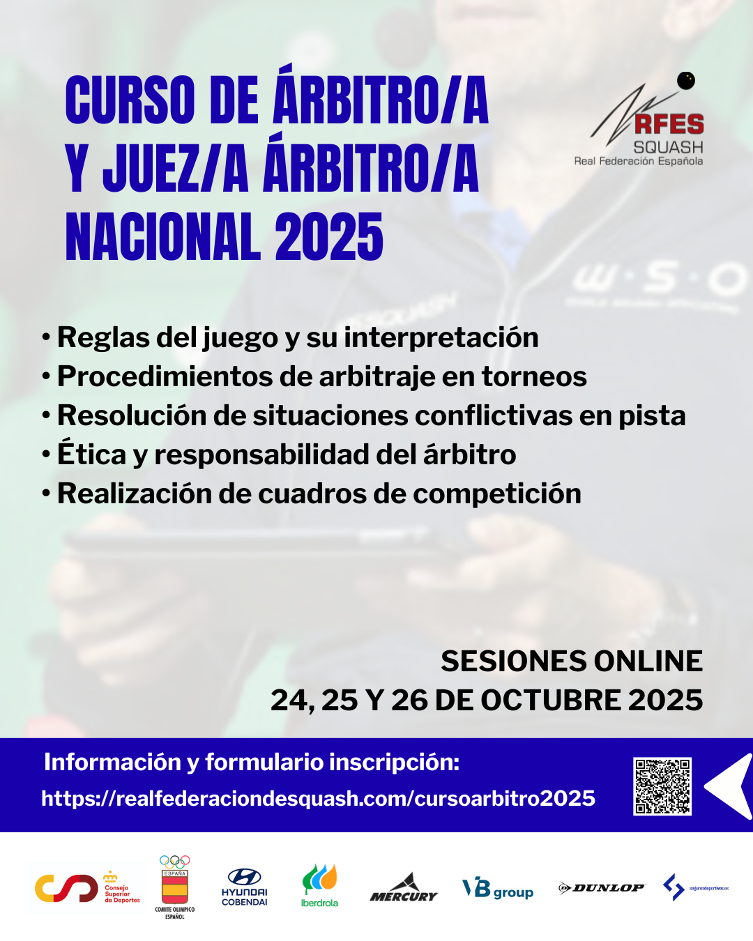 CURSO DE ÁRBITRO/A Y JUEZ/A ÁRBITRO/A NACIONAL 2025
