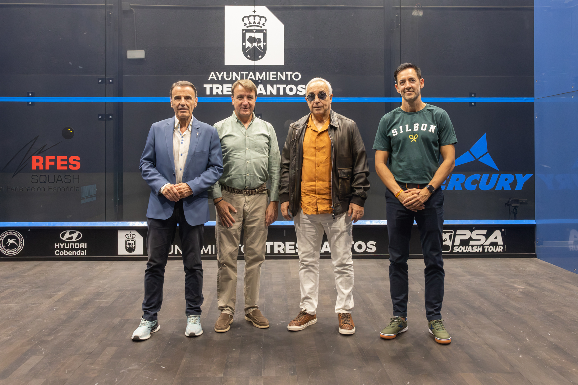 EL PRESIDENTE DEL COE Y EL AYUNTAMIENTO DE TRES CANTOS VISITAN LA COPA DE S.M. EL REY Y LA REINA