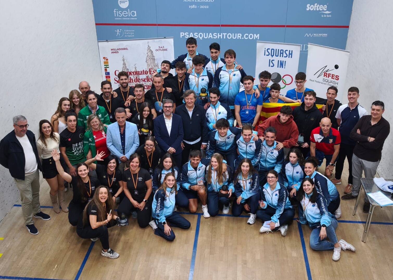 ANDALUCÍA Y GALICIA: CAMPEONES DE ESPAÑA POR AUTONOMÍAS