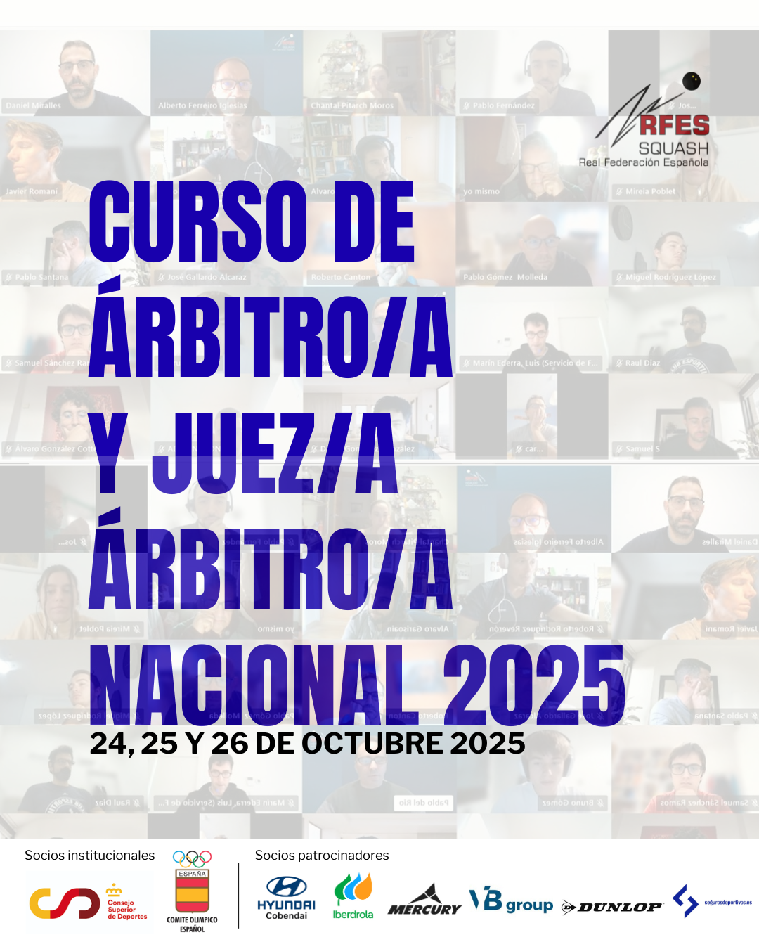 GRAN PARTICIPACIÓN EN El CURSO DE ÁRBITRO/A Y JUEZ/A ÁRBITRO/A NACIONAL 2025
