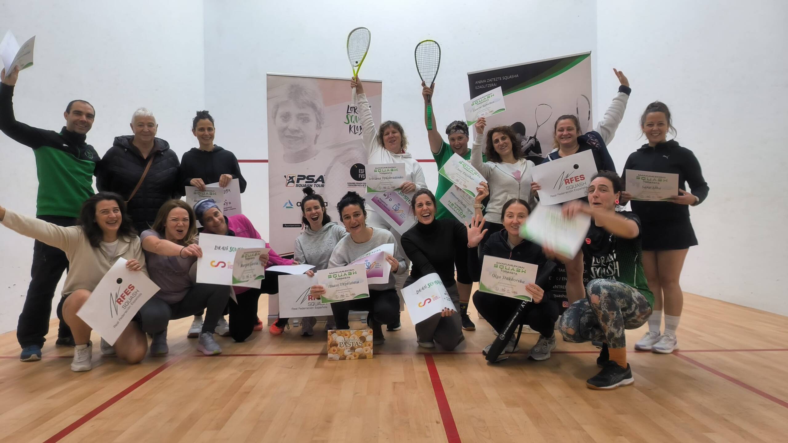 ÉXITO DEL PROYECTO SQUASH PARA TODAS 2025