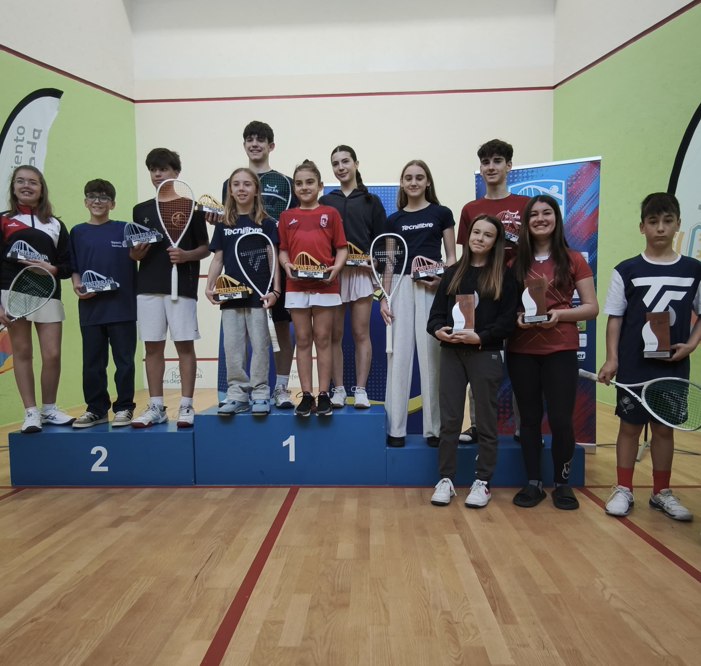 PONFERRADA DECIDE A LOS CAMPEONES DE ESPAÑA SUB13 Y SUB17